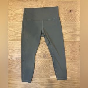 Lululemon align 28” inseam grey sage sz 12